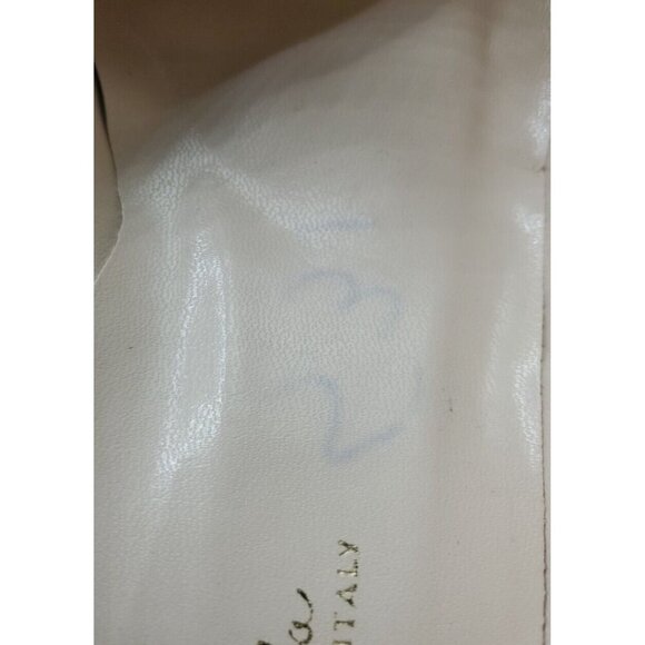 Linea Raffaella Black Suede Geo Designed Heels Pump VERA GOMMA SZ 39.5/8.5 Italy - Picture 11 of 14